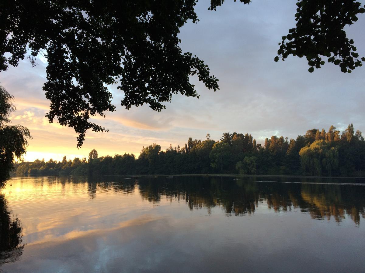 Camping & Hospedaje Rio Laja El Manzano  Екстериор снимка