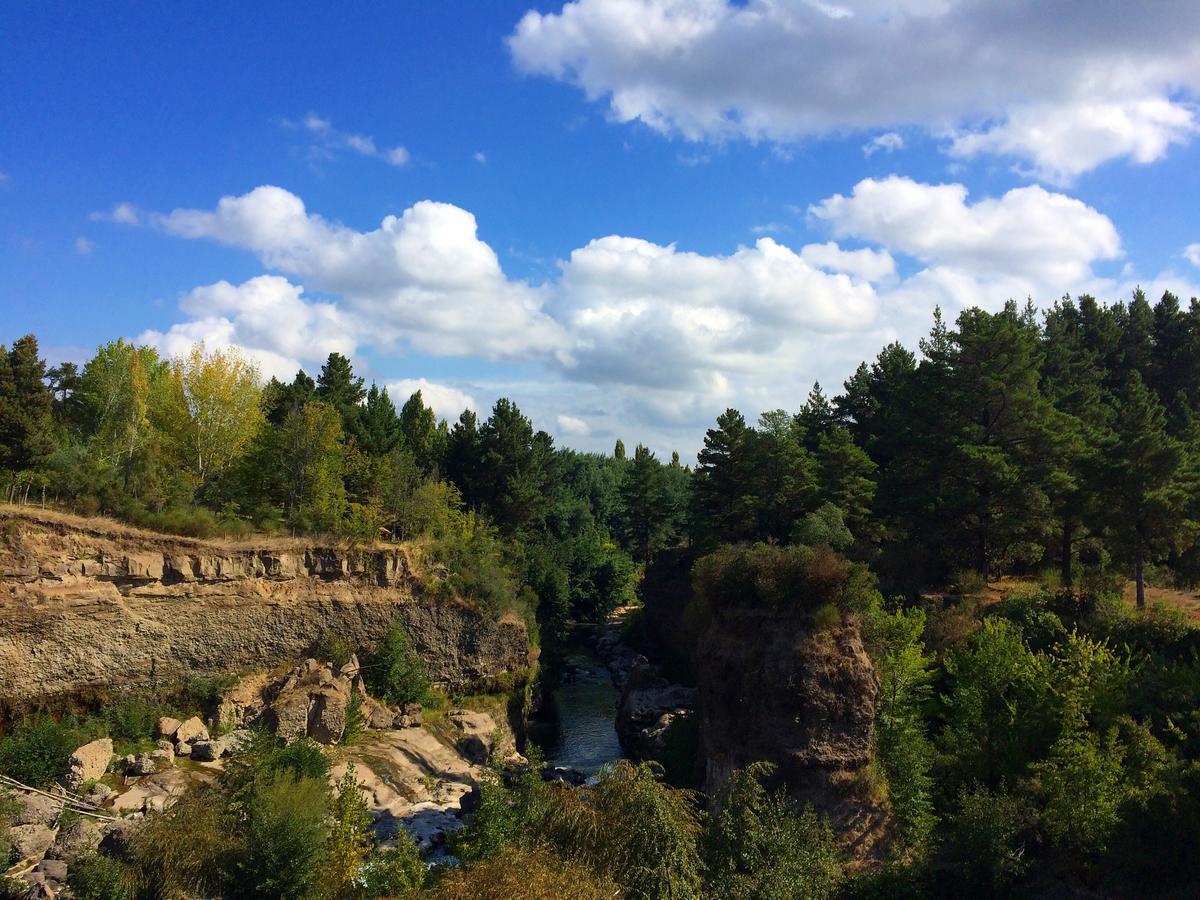 Camping & Hospedaje Rio Laja El Manzano  Екстериор снимка